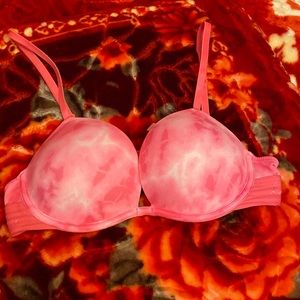 Pink bra
